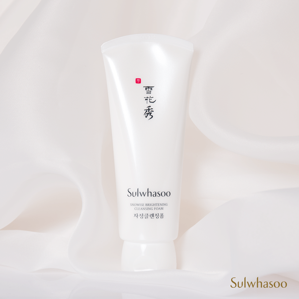 Sulwhasoo,SnowiseBrighteningCleansingFoam,โซลวาซู,โฟมน้ำนม,ทำความสะอาดผิวหน้า