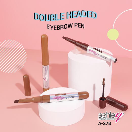 Ashley,Ashley Double Headed Eyebrow Pen,Double Headed Eyebrow Pen,ดินสอเขียนคิ้ว,มาสคาร่าคิ้ว