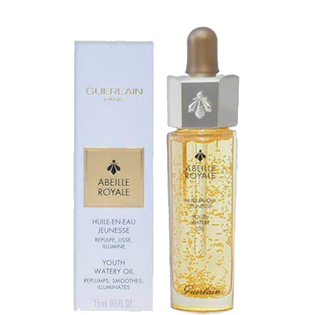 Abeille Royale Advanced Youth Watery Oil 15 ml สูตรใหม่ล่าสุด! เข้มข้นขึ้นกว่าเดิม ฟื้นฟูได้เร็วขึ้น 9 เท่า ให้ผิวอิ่มฟู เรียบเนียน กระจ่างใส