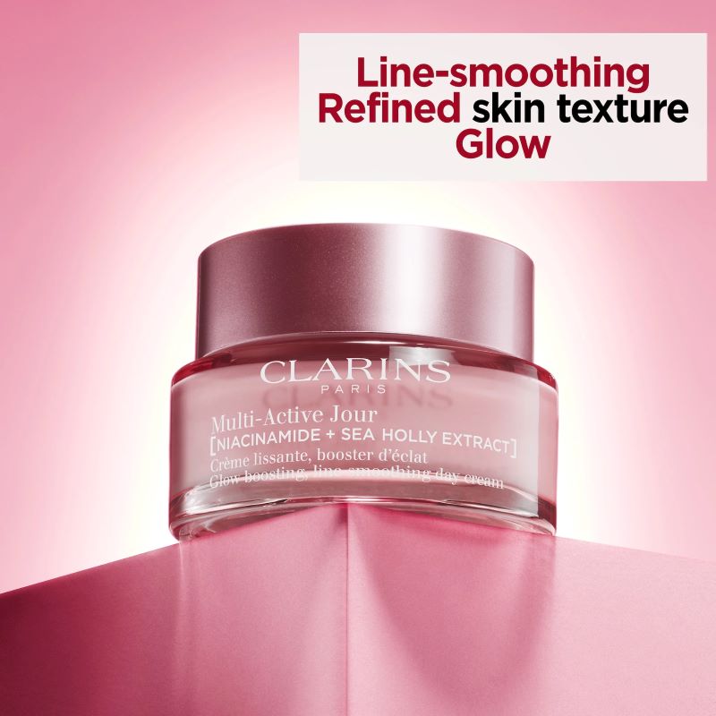 Clarins Multi-Active Jour Smooting Day Cream 50 ml (All Skin Types) , Clarins, Clarins Day Cream , มอยส์เจอไรเซอร์ MULTI-ACTIVE DAY CREAM SMOOTHING 50 มล. , Multi-Active Day Cream | คลาแรงส์ ,  